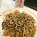 きくのぶママ☆'s cooksnap of when they made とっても簡単な蓮根のネギ炒め.