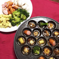 ♡tmk☆'s cooksnap of when they made 「たこ焼き器」でアヒージョしよう!.