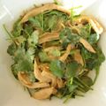 コンギート's cooksnap of when they made 香菜とささみ.