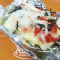 MofeMofee's cooksnap of when they made 簡単！塩昆布トマトの豆腐チーズ焼き.