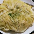 クックRYTDC4☆'s cooksnap of when they made レンジで簡単！キャベツと豚肉の重ね蒸し.