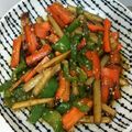fr_fc's cooksnap of when they made 簡単旨うま～♪食感良しのきんぴらごぼう.