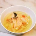 shibuchica's cooksnap of when they made 調味料2つだけ！三平汁（鮭のあら汁）.