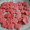 クックU6LYGT☆'s cooksnap of when they made サクサク！桜クッキー(｡゜Д゜).