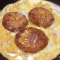 ayaakari's cooksnap of when they made ★余り物で簡単★玉コロッケ丼.