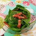 SIVKO's cooksnap of when they made ほうれん草とベーコンのサラダ.