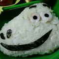 新米ママの時短飯's cooksnap of when they made 簡単キャラ弁 トイストーリー☆レックス.