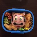 ドンチャック's cooksnap of when they made ☆キャラ弁☆スーパーマリオ たぬきマリオ.