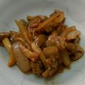 大福たん's cooksnap of when they made 玉葱＆シメジ入りの豚の生姜焼き.