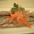 しょんず's cooksnap of when they made 揚げない！ししゃもの南蛮漬け.