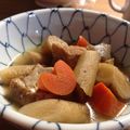 まりにゃそ's cooksnap of when they made 炊飯器で☆ごぼうと豚肉の煮物.