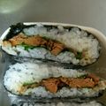 ☆☆しおりんご☆☆'s cooksnap of when they made 簡単調理いらず！さば缶おにぎらず♪.