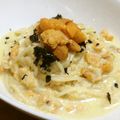 chou*'s cooksnap of when they made シンプル簡単ウニパスタ.