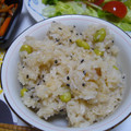 aimishin's cooksnap of when they made 枝豆としらすのダイエットご飯☆.
