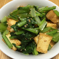 リラシャン's cooksnap of when they made 小松菜＆厚揚げの中華風炒め煮.
