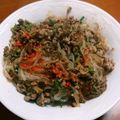 大魔王御子息's cooksnap of when they made ダイエット♥糸こんにゃく激辛チャプチェ風.