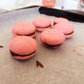 ﾃｨﾄ's cooksnap of when they made 自分でつくる◡̈*♡.°チョコマカロン.