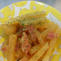 eri☆81's cooksnap of when they made ヤーコンとベーコンのマヨ炒め♫.