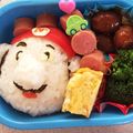 haruru0925's cooksnap of when they made キャラ弁★ビルダーマリオ.