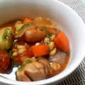 sippy1980's cooksnap of when they made 鶏とたっぷり夏野菜のトマト煮込み❤.