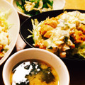 mack♪♪♪'s cooksnap of when they made 鶏ささみ南蛮＊らっきょうタルタルで.