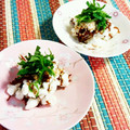 SP♪'s cooksnap of when they made はんぺんのもずく和え.