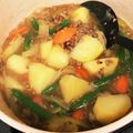 jjjuuu's cooksnap of when they made 簡単肉じゃが（豚挽肉）.