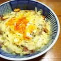 とももbear♡'s cooksnap of when they made 簡単★ちーたまキャベツ★カレー風味.