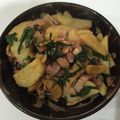 れんこんな's cooksnap of when they made 簡単！ジャガイモとニラとベーコン！.