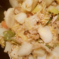 ねこ７'s cooksnap of when they made 白菜とひき肉とシメジと人参の炒め物.