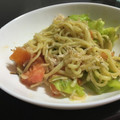 チロルちょこっ's cooksnap of when they made レタスとトマトの塩焼きそば.