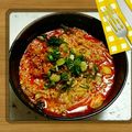 クックL5J281☆'s cooksnap of when they made 寒い冬に美味しい坦々麺!!!!.
