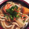 とまとま１０'s cooksnap of when they made やさいたっぷり～なカレーうどん。.