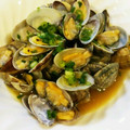 miruba's cooksnap of when they made あさりの酒蒸し.