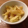 youcay's cooksnap of when they made 農家さん直伝♪セロリの醤油漬け.