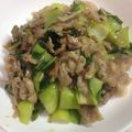 ヤスボン☆'s cooksnap of when they made 迷ったらこれ！チンゲン菜と豚肉の炒め物.
