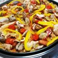 クック♡モコタニ's cooksnap of when they made パーティにお勧め☆ホットプレートパエリア.