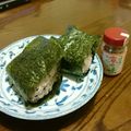 ぶん☆ぎん's cooksnap of when they made 大人のおにぎりおかかマヨチーズ.