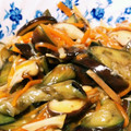 kara's cooksnap of when they made 茄子とエノキの餡かけ炒め^^.