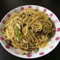 Sゆうこりん's cooksnap of when they made 『きのこと豚ひき肉』めちゃうま和風パスタ.