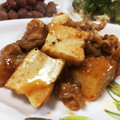 きれいずきんちゃん's cooksnap of when they made 豚肉と厚揚げのチリソース煮.