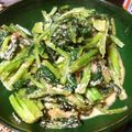 カルダモンティ's cooksnap of when they made 小松菜の明太子和え.