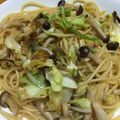 はやしこんぶ's cooksnap of when they made 簡単♪和風パスタ.