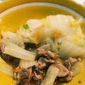 すこぴぃ's cooksnap of when they made 豚コマの甘辛炒めに白菜の中華あんかけ.