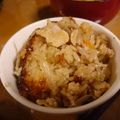 クックQDO60Z☆'s cooksnap of when they made 炊飯器で鶏ごぼうおこわ.