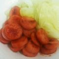 ソネチコ's cooksnap of when they made ゆでキャベツのソーセージ　トマトソース.