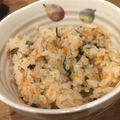 ピュレグミ31's cooksnap of when they made 野菜搾りかす★人参とワカメの炊き込みご飯.
