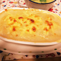 Bell♡'s cooksnap of when they made ☆簡単☆鮭とえび芋（里芋）の和風グラタン.