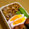 つちかな's cooksnap of when they made 全部持ち上がらない！お弁当の焼きそば.