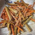 マルルル's cooksnap of when they made 息子が好きなきんぴらごぼう♡.